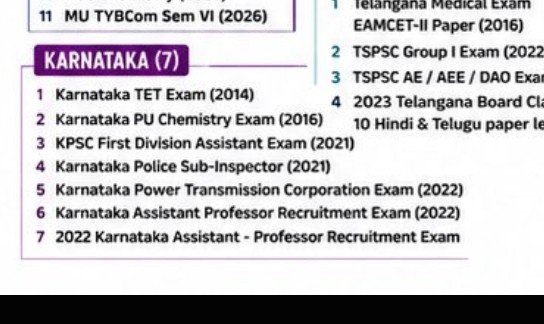 Thecharioteer2's tweet photo. Karnataka TET
PU Chemistry
KPSC FDA
KPTC
Asst Proff...!
All these exams were conducted by state Govt!!
Let's do a debate on this sir, along #KPSC #KEA #PDO #PSI?
Chai pe charcha or Man Ki bath of KA Govt? https://t.co/33WUUMK0FP