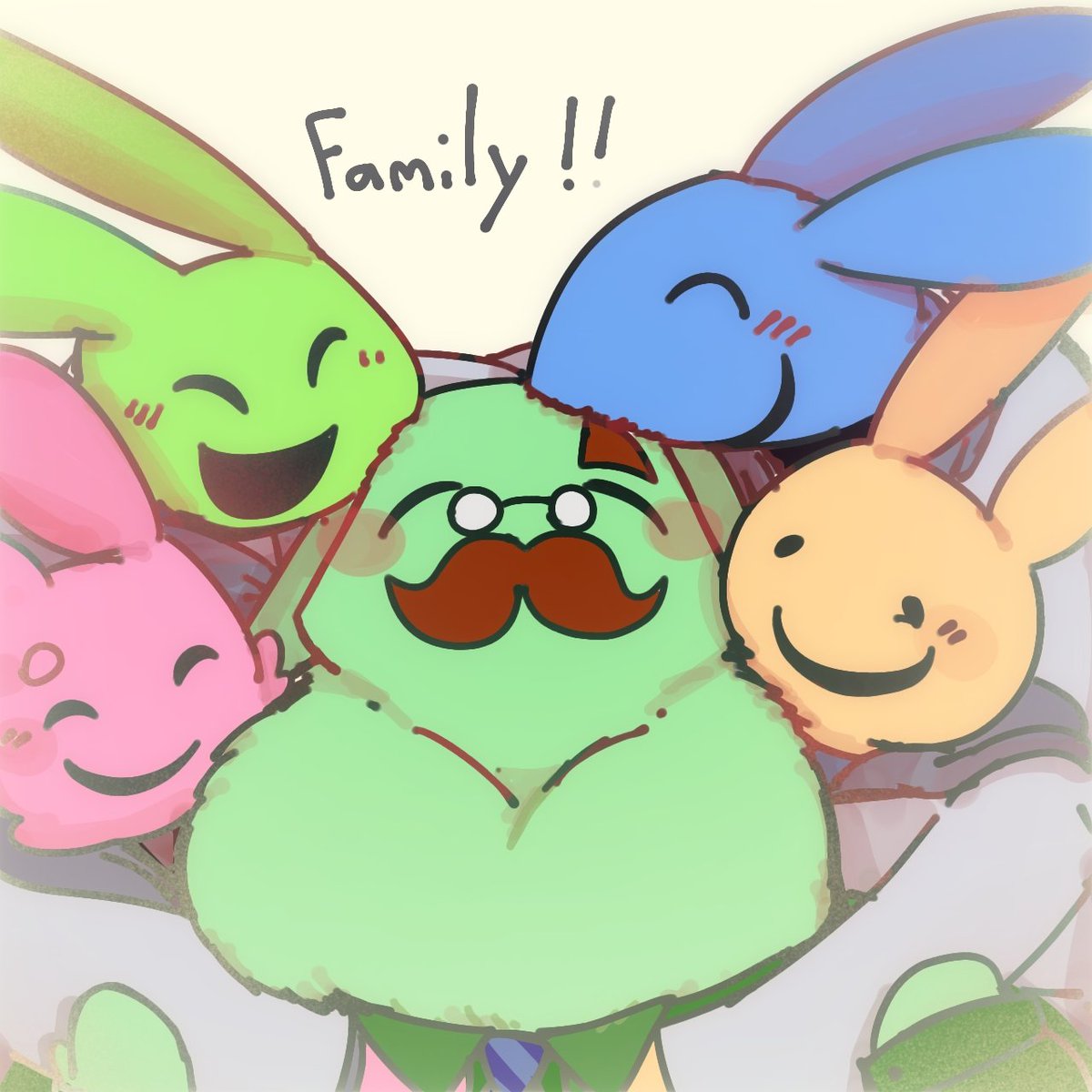 Smiley_silly087's tweet photo. Dad and his evil 4 children 

#animalhospital https://t.co/uFteV1RAQW