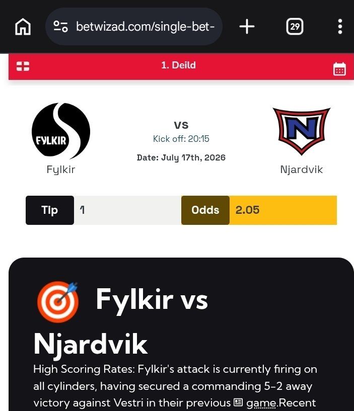BetwizadTips's tweet photo. 🔰 Looking for today's featured football insight?

 https://t.co/yjxZN8I7Oa's Single Bet of the Day highlights one carefully selected match with expert analysis, helping users make more informed decisions. Remember to bet responsibly, set limits and never stake more than you can afford to lose.

HAPPY WEEKEND ☘️