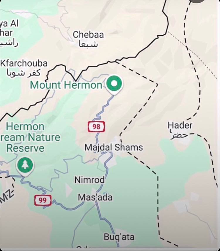 TeresaNacli's tweet photo. @RedPillSayian @Morespac #Golan Christian’s lands occupied by #Israel 🇮🇱 Lands of #Jetro, #Moses, #Jesus, #AbouMoussaGiriusNahkleh #HibrahimAfandyAboujamra #Golan_Heights, #Magdal_Shames, #Eyknea, #Mount_Hermon , Banias, #ChebaaFarms https://t.co/eSd7bibNRS