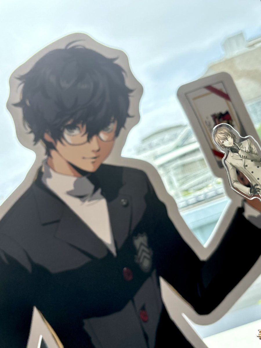 hijiryu's tweet photo. #P5Xファンミーティング

開発とかキャラとかのお話聞けて楽しい！
ワンダーくん、そう、いままでにいない中性的な見ため可愛くて好き…みんなそれぞれメロいけど〜、と、思っています。

タルタロス…登るの難しかったです〜サクサクモードありがとうすぎました。

※ロビー撮影可 https://t.co/hSRYvcURVk