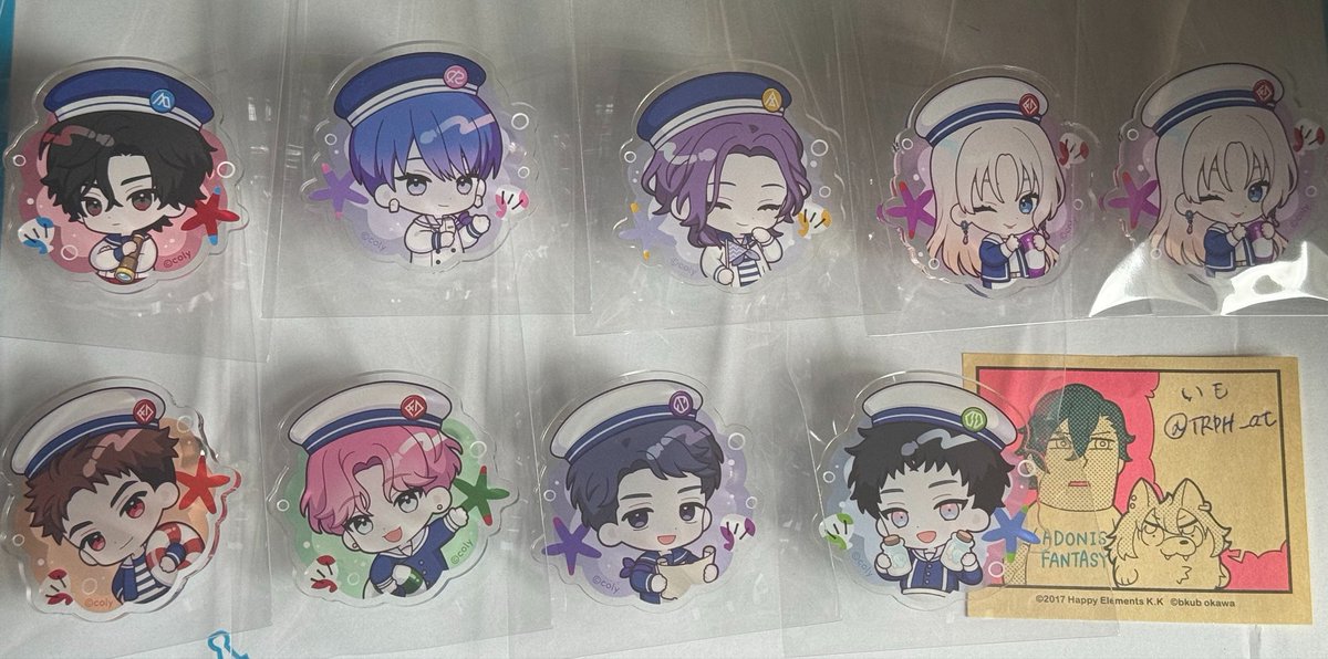 TRPH_at's tweet photo. 【交換】ブレマイ うきうきマリンフェア
•くじ B賞
譲→皇坂 宇京 槻本 隠岐谷 御門3 新開 相沢3 在間 立科 神家2
求→祠堂
•クリカ
譲→皇坂2 須王 
求→環野 > 祠堂

8/15カンファ または週末都内のお手渡しのみ
お気軽にお声掛けください😌 https://t.co/K16LkDSJwA