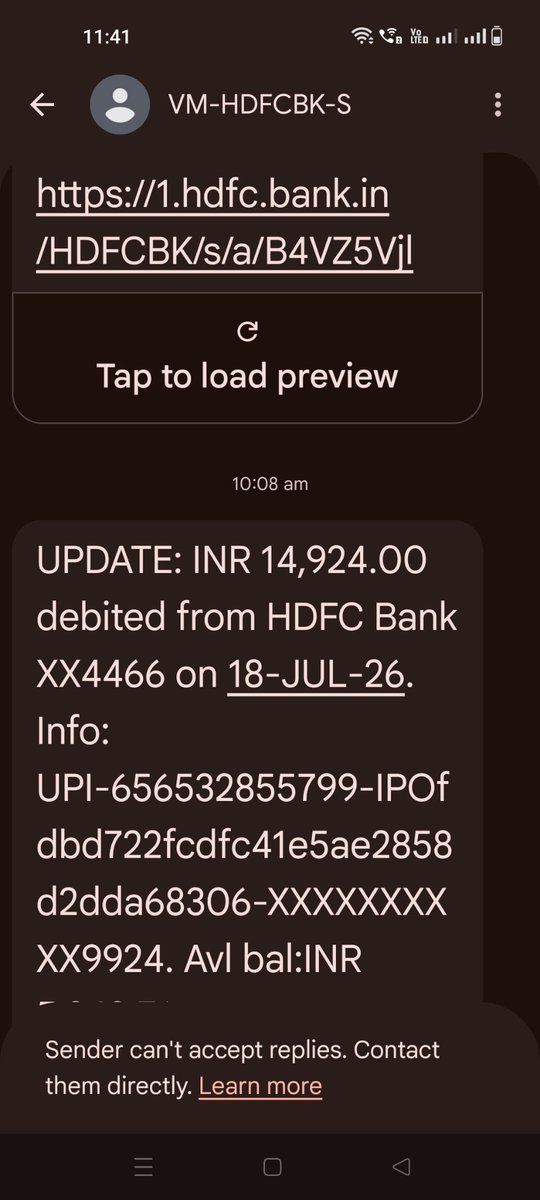 arvindverma111's tweet photo. Morning start with SBI mutual fund ipo allotment. Got 2 lot in 2 account and 37 share in share holder quota 
Chai Pani ka intzam ho gya 😃
#sbifundsmanagementipo
#ipoallotment #ipoupdate https://t.co/mnAD53vsl9