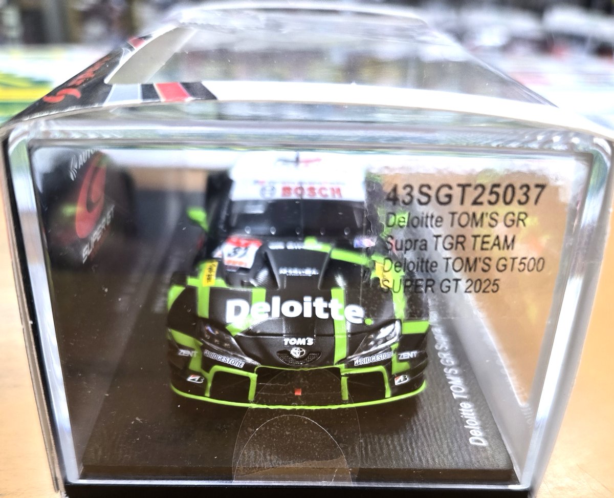 🔔入荷案内🔔 SPARK製品 1/43ｻｲｽﾞ 1/43 Deloitte TOM'S GR Supra TGR