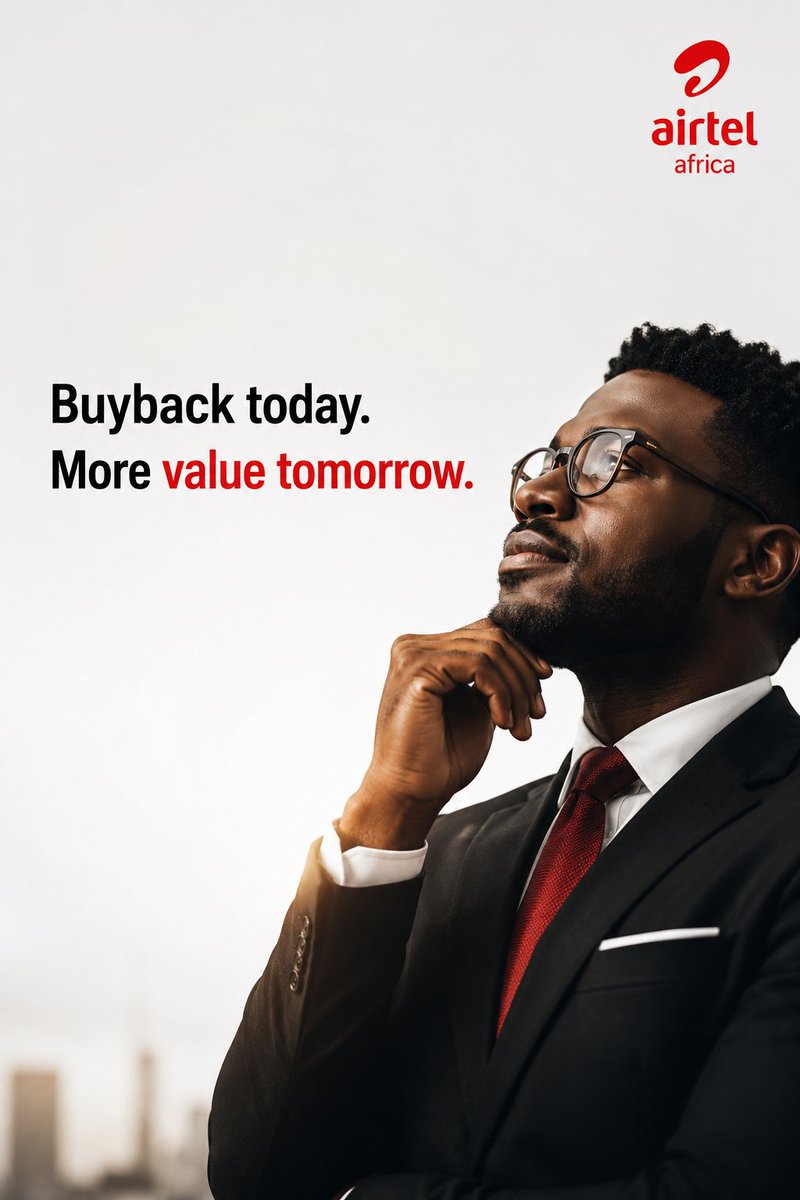 apugo23's tweet photo. 🚨 A share buyback is NOT a BUY signal.

It's simply management saying: "We believe our shares are worth buying."

Your job is to verify: ✓ Revenue ✓ Profits ✓ Debt ✓ Cash Flow ✓ Valuation
Invest with evidence, not excitement.

#StockMarket #AirtelAfrica #NGX https://t.co/sLSSSnmcIo