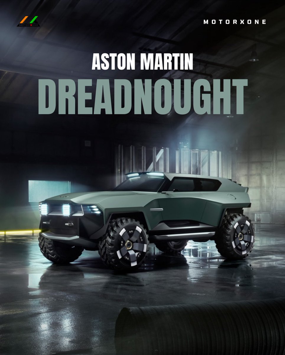 motorxone's tweet photo. Aston Martin has created Dreadnought, a military-style virtual SUV for Call of Duty: Modern Warfare 4🔥

The SUV has been developed in partnership with Infinity Ward and Activision, all-wheel-drive machine shaped by Aston Martin’s design language🤩

#AstonMartin https://t.co/Xqcm3cjcpA