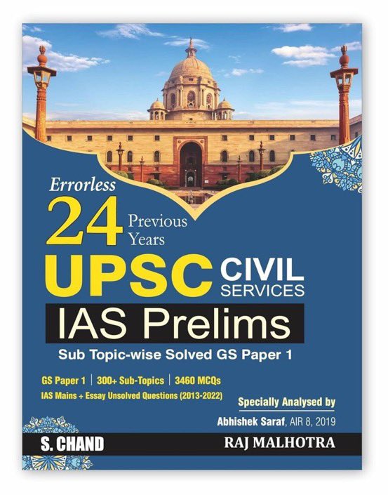 Rajmalhotrachd's tweet photo. 🔥🔥Free Giveaway Alert 🚨🚨🚨

“Maha Giveaway of  11 Books”

Thank You to everyone who supported us till date.

How to participate?
1. like this tweet
2. Repost this tweet
3. Comment “UPSC ”
4. Follow @Rajmalhotrachd 

11 lucky winners will be announced on 25 July. https://t.co/dwXwNdgYQM