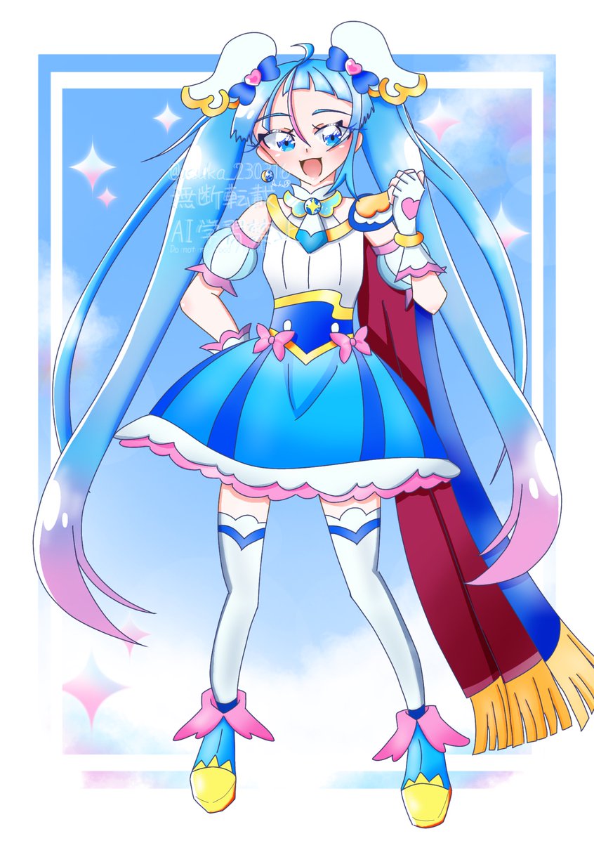 asuka_230316's tweet photo. #三連休はフォロワーが増えるらしい
プリキュアメインに描いてます！
出禁のモグラ、鬼灯の冷徹、魔入りました！入間くん、名探偵コナンも好きです。たまに描きます！

あと2人でフォロワー110人行くので、よければいいね、リポスト、フォローよろしくお願いします https://t.co/7zfvXLTTZm