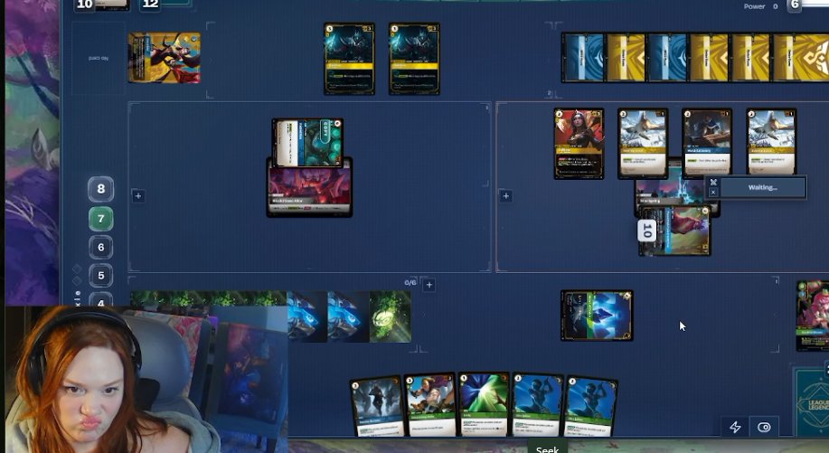 LootPixieTCG's tweet photo. The only valid reaction to playing Lillia into @RikkiTea Leblanc deck. https://t.co/4jQauEVhJy