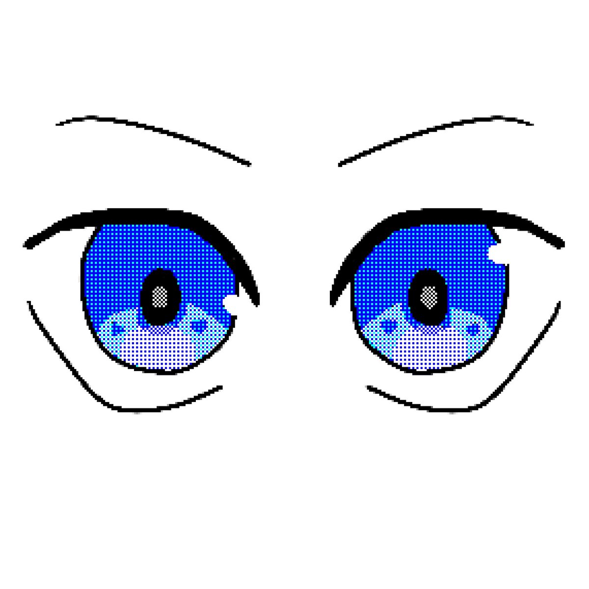kikannusagi's tweet photo. #イラスト　#目
 青い目 https://t.co/g4ZpL4BG6Z