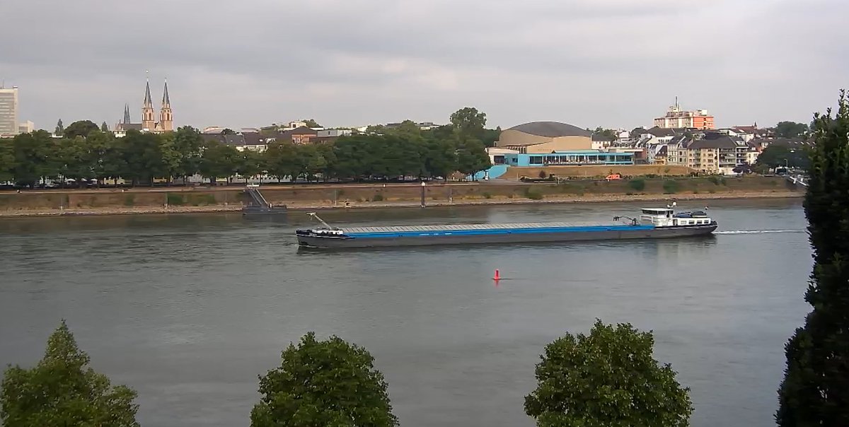 Rheinpegel's tweet photo. Hallo #Benja #Schiff #Bonn #Rhein https://t.co/yu2PMFE63E