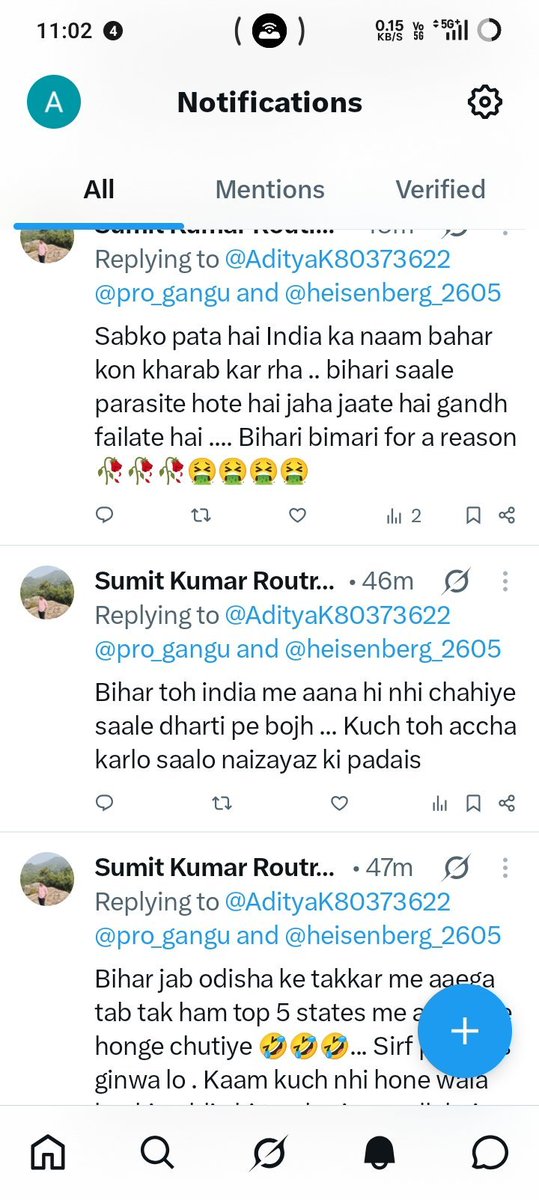 BiharHArchive's tweet photo. Case ID: BHA-2026-0718-084

Platform: X

This is targeted hatred against Biharis as a people. Calling an entire community "parasites," "disease," "thieves" or saying they should be thrown out of India is regional hate speech. Such prejudice has been normalized for far too long. https://t.co/rH8R5Eh6wC