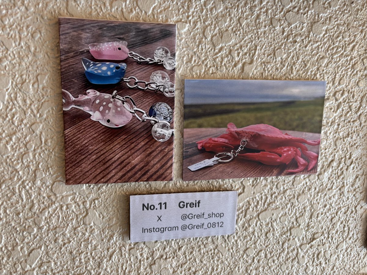 Greif_shop's tweet photo. #海展8 紹介の写真が🦀？！！ https://t.co/k0RSPaDKMC