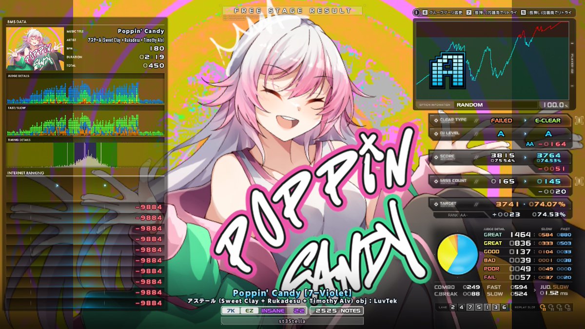 gbf_yopp's tweet photo. 新規 EC
st4　Comatose state [Spinal Reflex]
st4　Destroyer［Oxygen］
st4　Crazy Watermelon [HyperSuika]
st3　Poppin' Candy [7-Violet]

良ビ　大分st4安定してきた https://t.co/PQYiqLs7A3