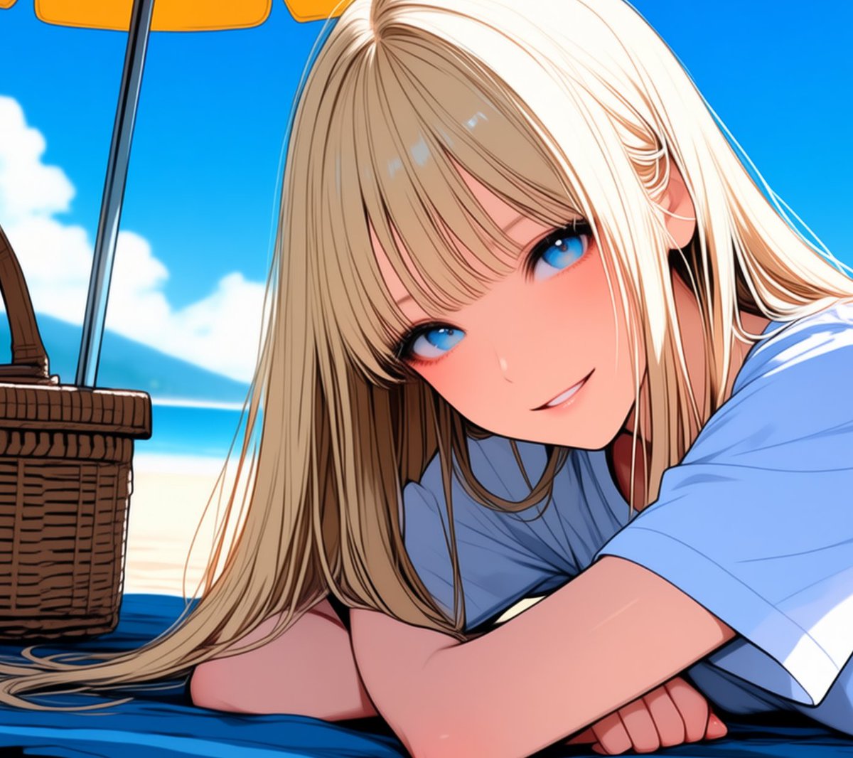 夏の、ひととき。🌊☀️