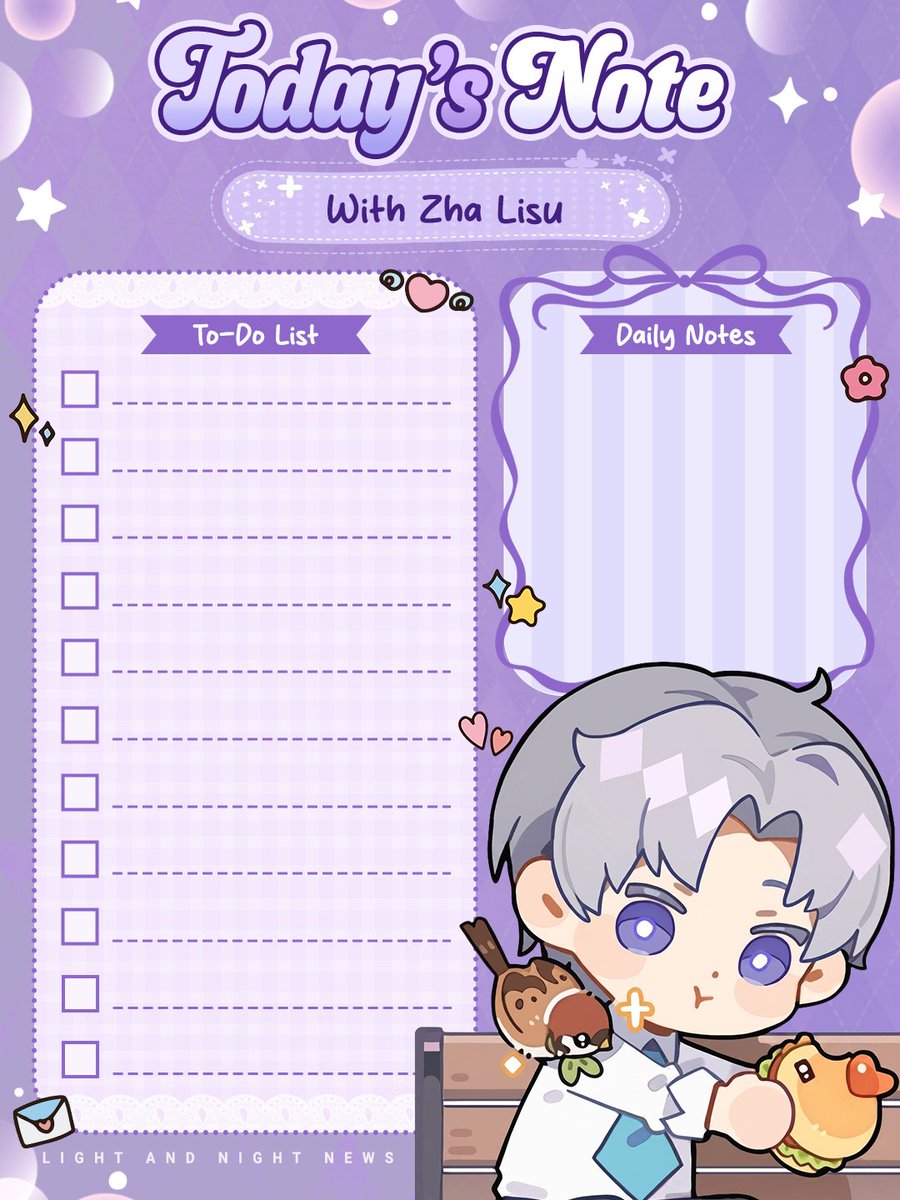 LightnNightnews's tweet photo. TO-DO LIST

Another busy week is just around the corner! Have all the hardworking Designers in Guangqi made your plans yet? Let the male leads help you jot down everything on your to-do list!

Download now:
App Store: https://t.co/1424Z611x6
Google Play: https://t.co/GZW52vdMlO

Follow this page for the latest updates, announcements, and news about Light and Night across Southeast Asia!