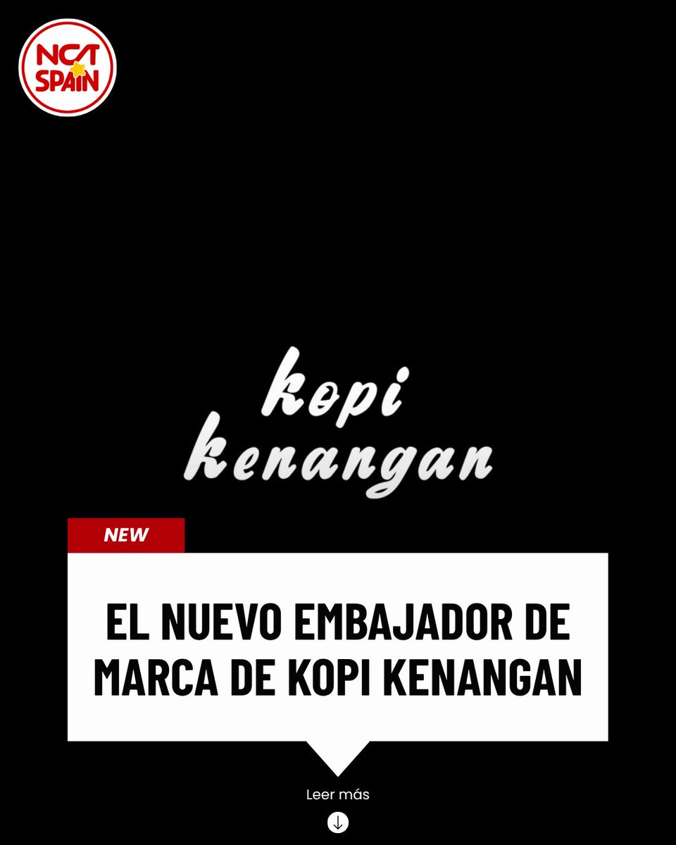 NCTSpainfb's tweet photo. [NEWS]180726
¡Haechan es el nuevo Brand Ambassador de Kopi Kenangan! 

¿Te gustaría probar el café de la colaboración?

No te olvides de seguir a @//nct.spain y @NCTSpainfb. Gracias.

🐺

#HAECHAN #KopiKenangan #NCT #NCTDREAM #NCT127 https://t.co/8QC7burvUO