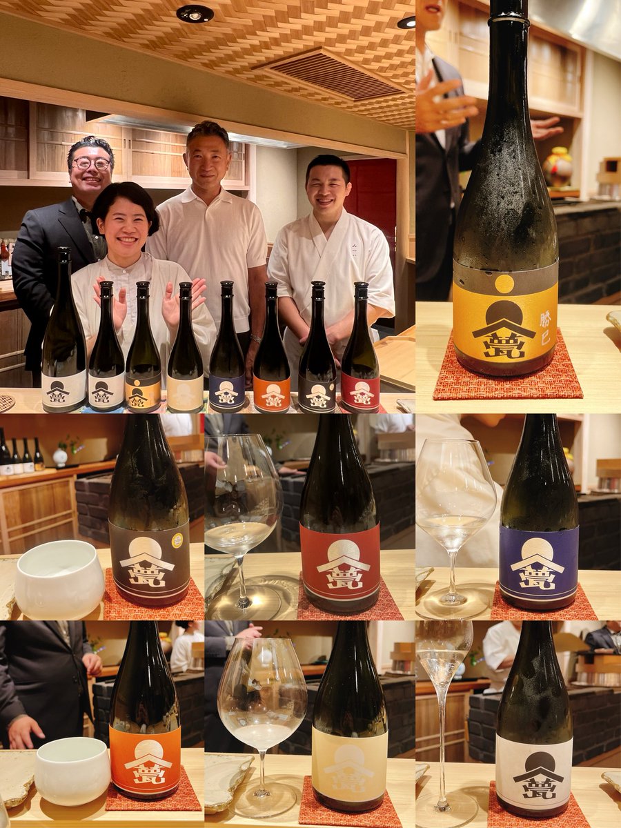 yoidore_peach's tweet photo. 【みつい/麻布十番】×【甍酒造/長野県松川村】のコラボイベント🍣🍶
お世話になってるソムリエの保坂さんと好きな日本酒の甍、そしてずっと気になっていたみついさんのコラボということで今回参加させていただきました！
美味しく楽しく、とても学びのある貴重な時間になりました🙇‍♀️ https://t.co/LIsPqXSGVy