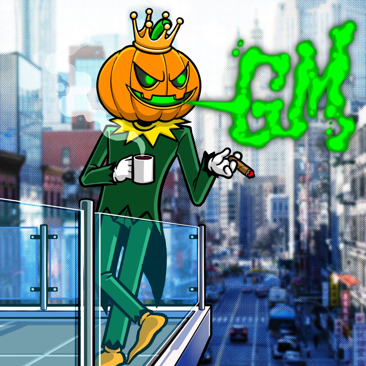 PumpKingBundle's tweet photo. gm, rise and launch 🎃☕️ https://t.co/ynF3bTm9y2