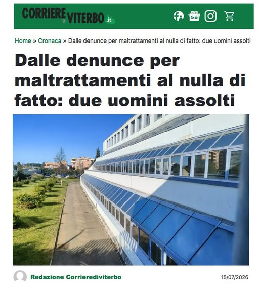 lafionda_com's tweet photo. #falseaccuse
“Al termine dei rispettivi processi non si è arrivati ad alcuna condanna: uno degli imputati è stato assolto con formula piena, l’altro per insufficienza di prove”.
C’è del rammarico…
Continua: https://t.co/wc3Mlmi5Px
https://t.co/8GEngijx92 https://t.co/1LmEnNsyHn