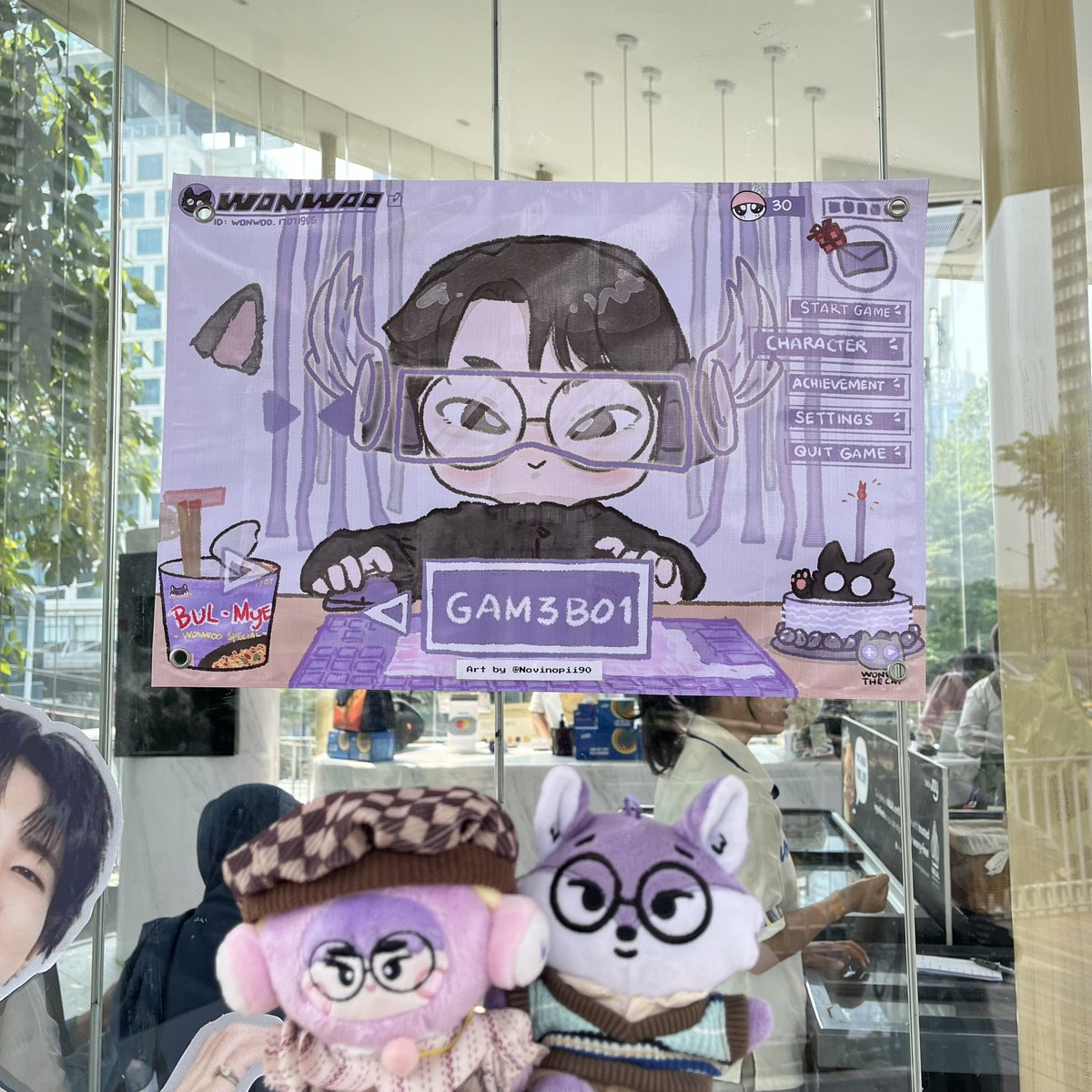 gameboist's tweet photo. aaaaa gemash sekaliii! thankyou @Kinofcarats @TeamCaratPH untuk acara bday wonwoo hari ini💓 menikmati suasana #WonwoosArcadeINA sembari mam ice cream YUMM😋💘

such a cuties! @rizeshi_ @phaletlia @MangkokAyam7 @517__png @napiripu @deedee_kun @bushesyaa @yorchie1004 @Novinopii90 https://t.co/uyGPZp6cya