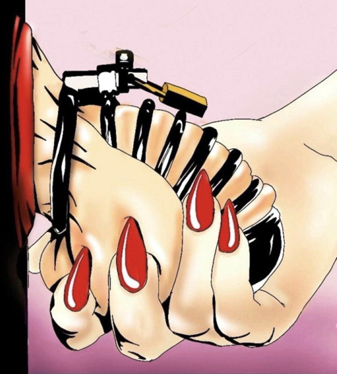 DrChastitylock's tweet photo. Some people love chastity play because it: 
Builds anticipation: The longer the wait, the sweeter the release. 

Deepens power dynamics: It's an intimate act of control and surrender. 

Encourages teasing and creativity: Who says foreplay has to stop after five minutes? https://t.co/xguylc1Aw8