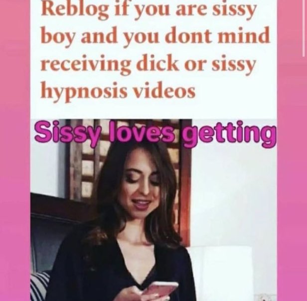 lisa73vjq5v's tweet photo. Reblog sissy https://t.co/RF6iiRgqRq