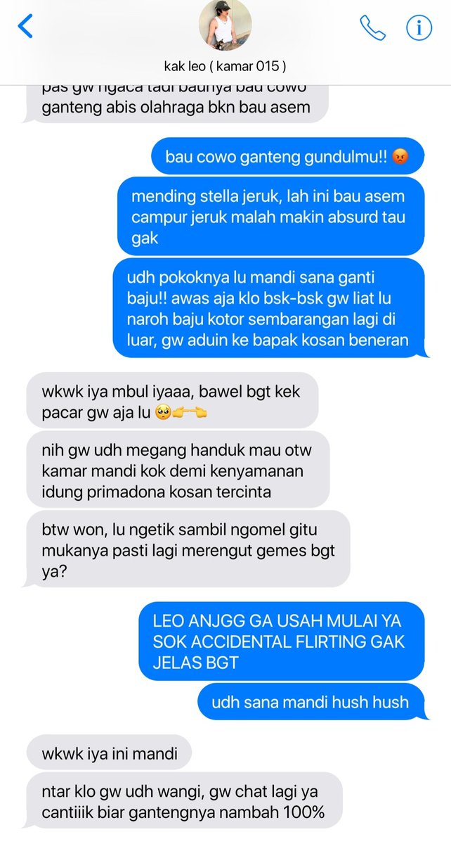 bluesidewon's tweet photo. #leowon onetweet au ! 🗨

tentangga sebelah kamarnya bau. 🦕 https://t.co/bPVM5Gmk62