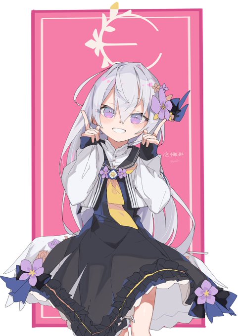 塩見周子誕生祭2020 #1212LIPPSメイド併せ ⚠︎捏造衣装 ⚠︎コ