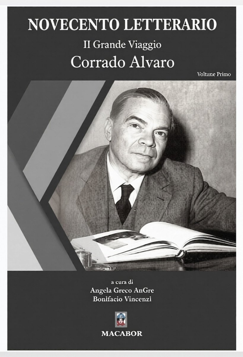 AnGre76's tweet photo. Scrivere su #CorradoAlvaro è stato impegnativo, oltre che un grande privilegio. Autorevole figura della letteratura europea, il volume su Alvaro esce a settant'anni dalla sua scomparsa per i tipi #Macabor. 

Leggetelo, tenetelo caro, fatene tesoro e memoria futura. [ AnGre ] https://t.co/kM2OFVLbyS