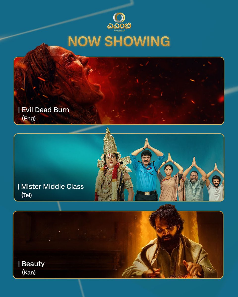 amb_cinemas's tweet photo. Skipping these? Couldn't be me. ๐
๐๏ธ
#NowShowing #BigScreenMagic #WeekendWatch #AMBBengaluru #AMBCinemas https://t.co/toC03IikRB