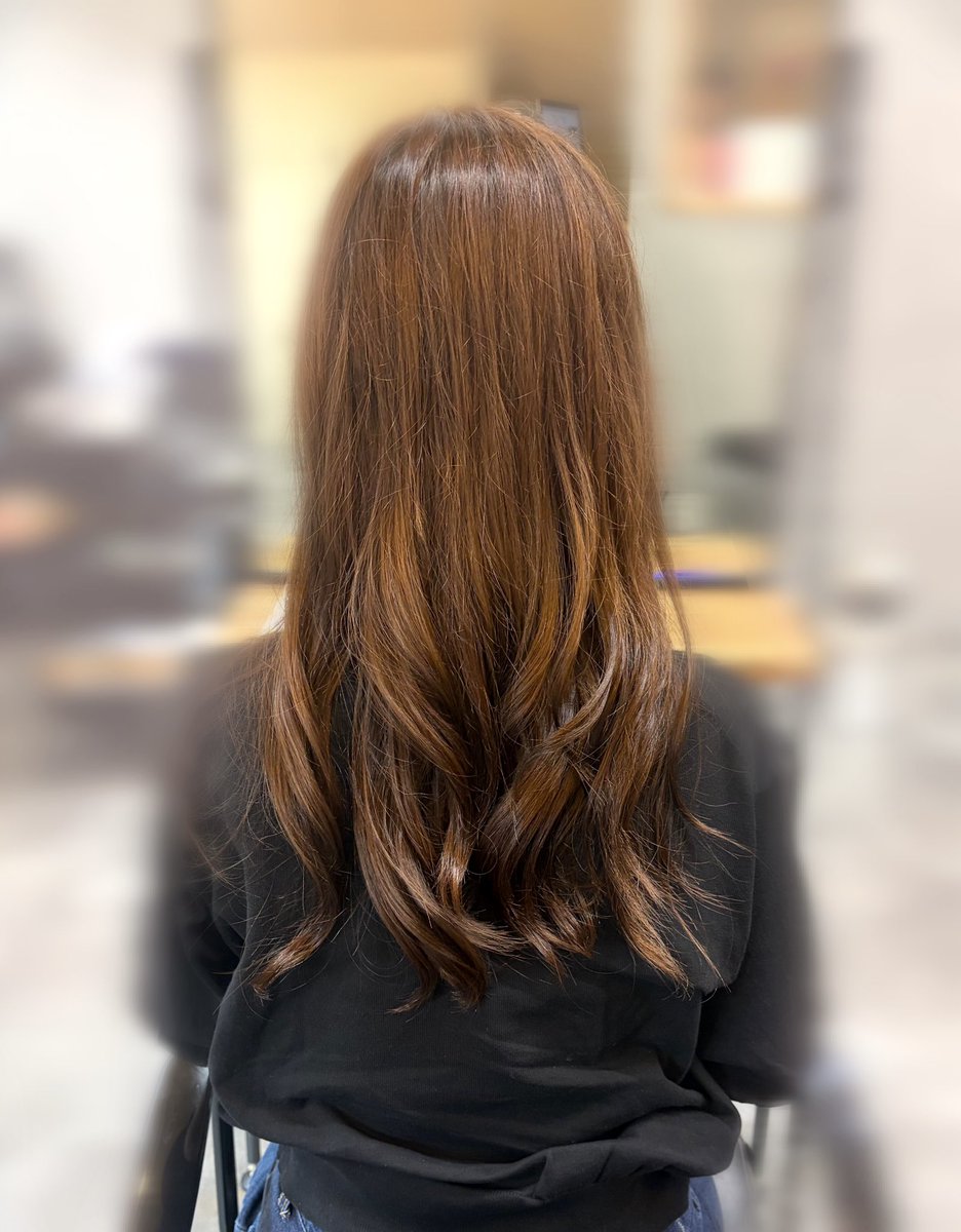 美容室行ってきた💇🏻‍♀️✨️ ナチュラルなんちゃらカラーに
