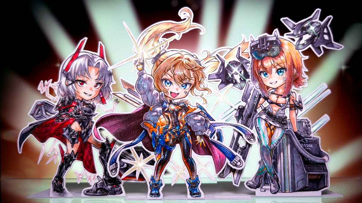 JQHNHARQLD's tweet photo. ✨MATIS SQUAD✨
#NIKKE #LaplaceUltimateHero #MaxwellOrdinaryMechanic https://t.co/45wGueDzwH