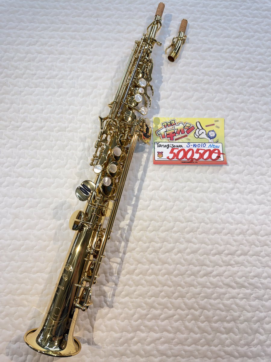 サキラボフェス2026 イチオシ商品紹介✨ 【Yanagisawa S-WO10】新品