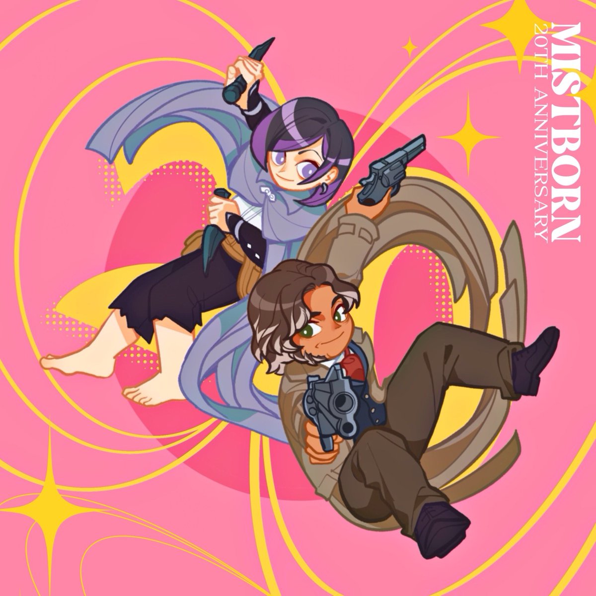 BotanicaXu's tweet photo. Congrats on Mistborn's 20th anniversary!
Really excited about the series's future moves!
#Cosmere #Mistborn https://t.co/WzxDyrdjtJ
