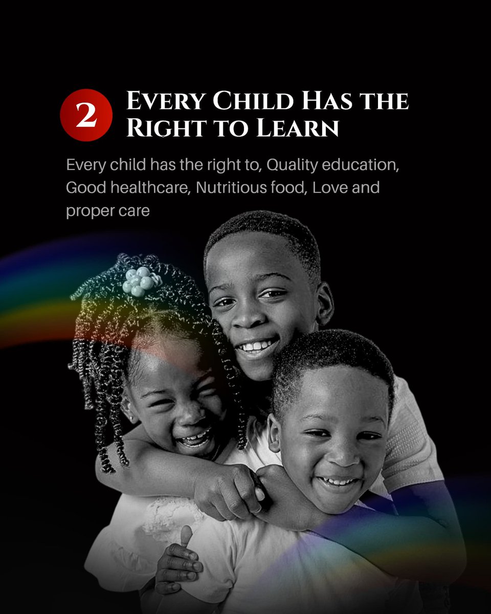 absoaTv's tweet photo. Every child deserves safety, education, care and a life free from abuse. Protecting children starts with knowing their rights and standing up whenever those rights are violated.

#EndChildAbuse #ProtectEveryChild #ChildRights #ABSOA #NewAbia #AbiaState https://t.co/skbkzeZ0NT