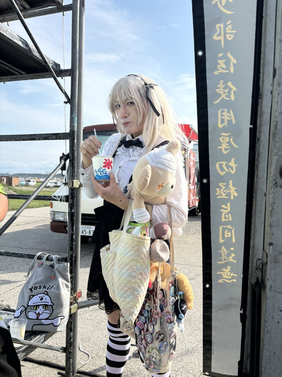 ごきげんよう✨ 今日明日とサンビーチにて【大洗波音祭】です