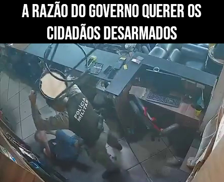 brainletbr's tweet photo. Contexto: um policial espanca um jovem dentro do local de trabalho apenas por ele ter olhado pra ele enquanto ele caminhava na rua.
Cidadãos tem que estar armados pra se defender de todos os tipos de bandidos, inclusive os que andam fardados pra cometer abusos com a população. https://t.co/A5VjBCpWhg