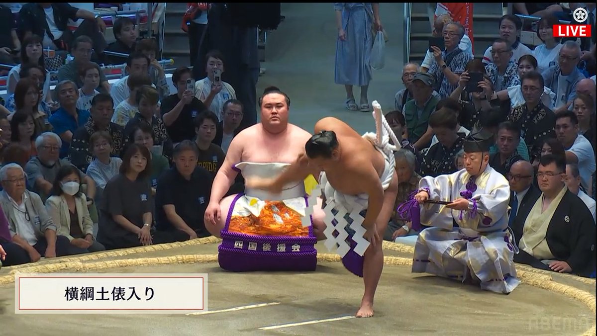 土俵2020｜DOHYO 2020｜横綱土俵入り｜相撲｜SUMO｜ 横綱土俵入り #sumo