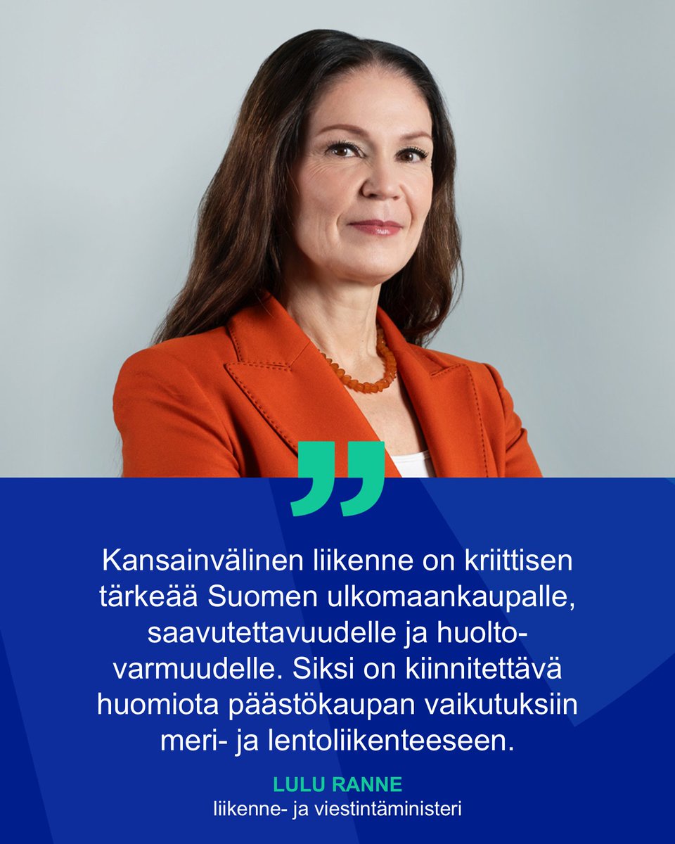 lvmfi's tweet photo. Euroopan komissio esittää muutoksia päästökauppaan – vaikutuksia meri- ja lentoliikenteelle 🌍

Ehdotuksen mukaan sekä ilmailun että merenkulun päästökauppa laajenisi. 

@LuluRanne #EU #Päästökauppa #Meriliikenne #Lentoliikenne #Talvimerenkulku https://t.co/e9QwYMN35h