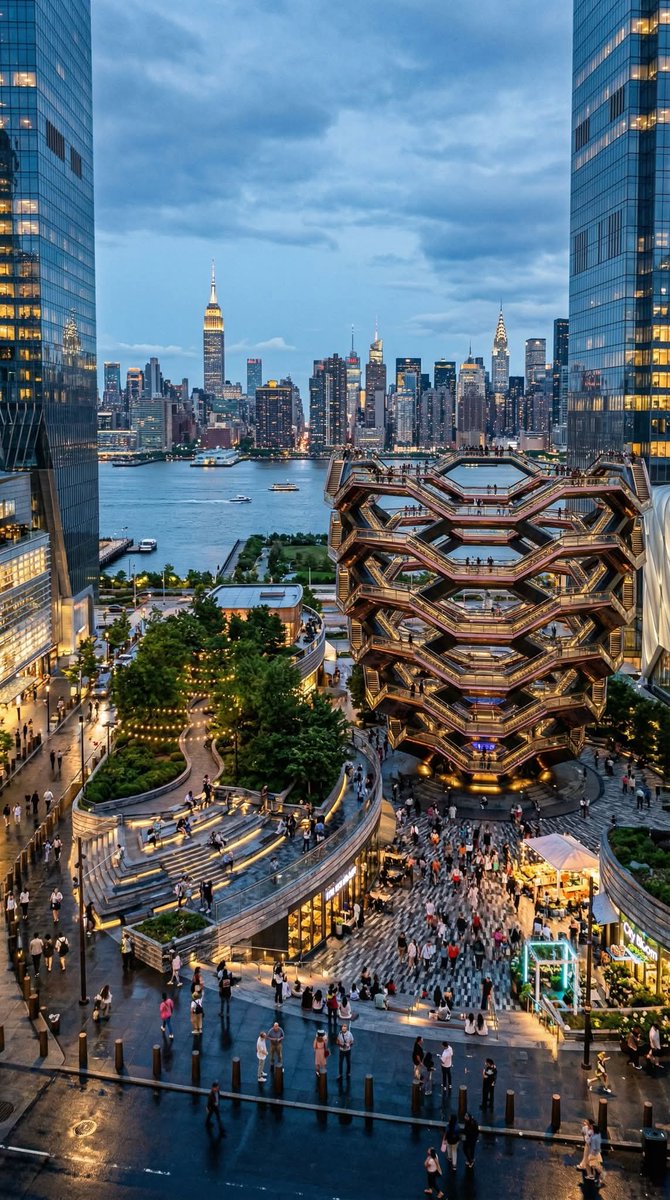 WorldCities36_9's tweet photo. Hudson Yards, New York https://t.co/DfeOH8VWJo