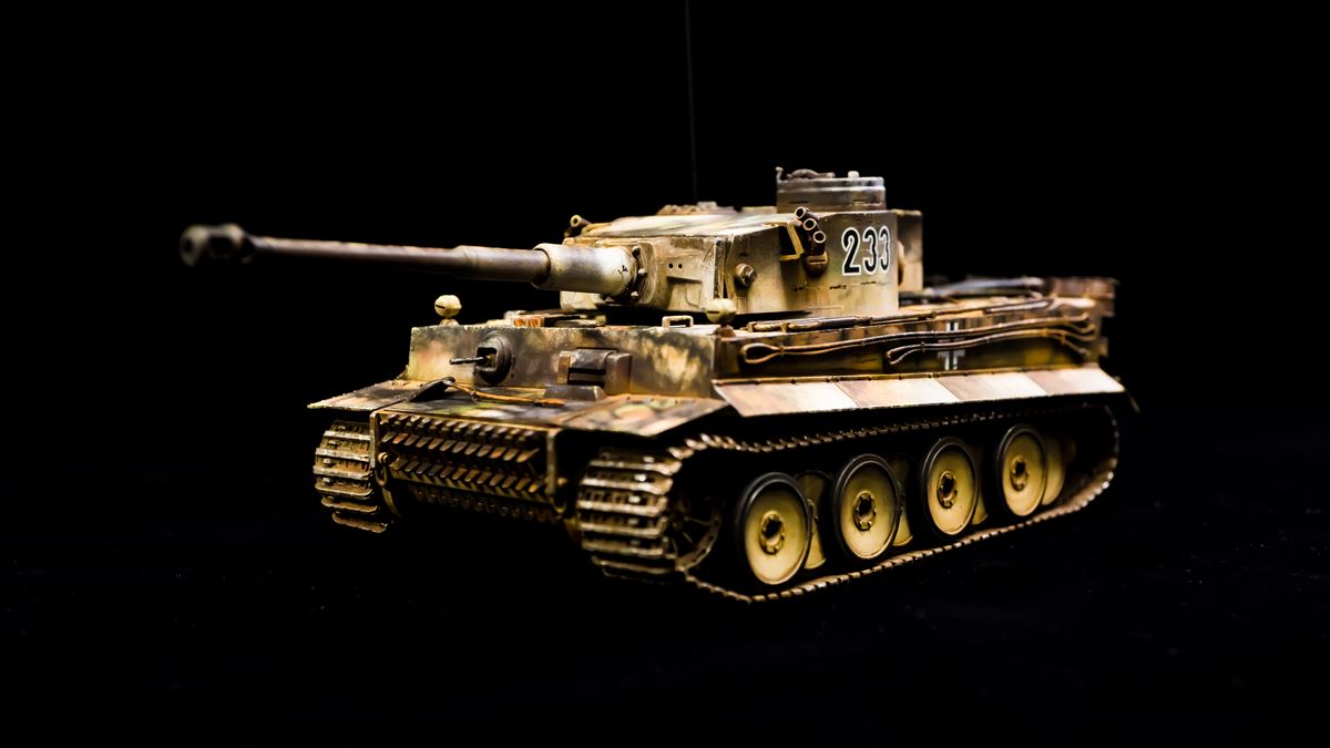 写真は過去作のドイツの戦車です。 あ、のチャーフィー買えました。うふw