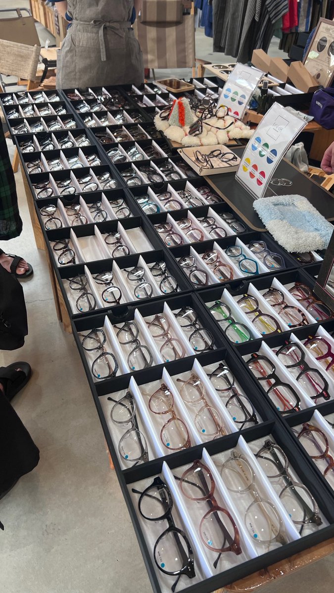 bikodo's tweet photo. 国産メガネは鯖江！かと思いきや新潟・三条でも素晴らしいメガネ作りが行われています👓✨明日までのPOPUP、是非 https://t.co/OKzUikUb08