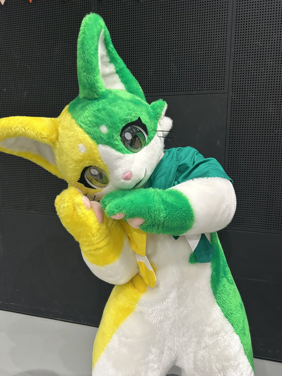おニューの衣装のはつけもちゃん🔰🐾 #グリタイム