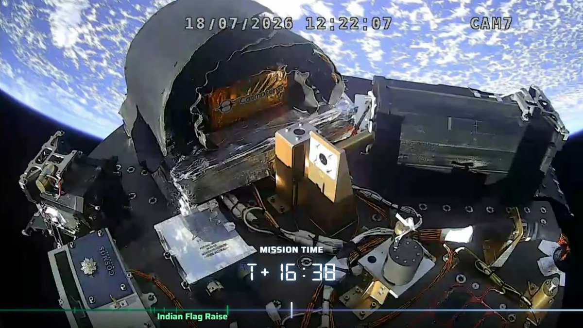 Truthful_ast's tweet photo. I have never seen a private launch be so successful on the first try, so much spinning and stage contacts happened yet they did it. 

Very small steps into spaceflight but big congrats to Skyroot and India on the country's first ever private orbital rocket launch 🫡 https://t.co/aRvZgm9xh2