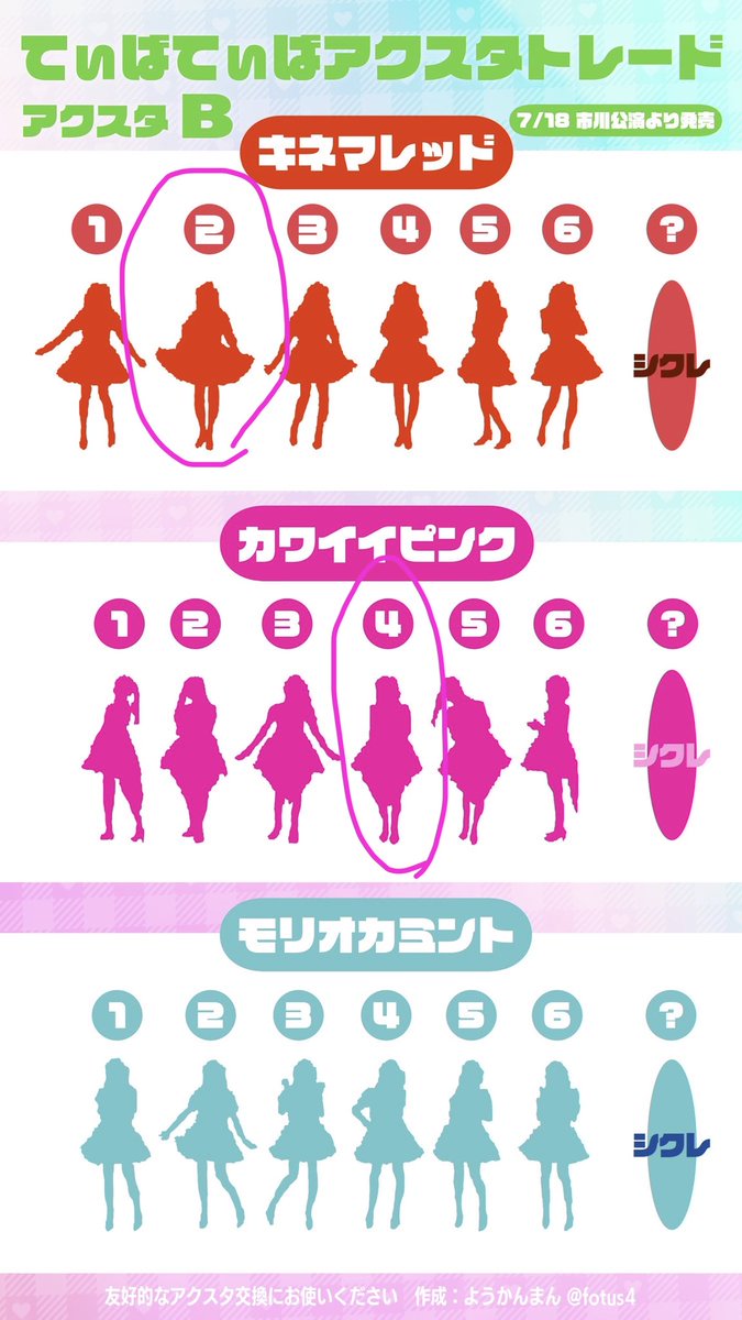 torihiki_ZLS's tweet photo. 【交換】田村ゆかり 2026ツアー
Tibbar tibbar! 
ミニアクリルスタンドくじ

【譲】
カワイイピンク4
キネマレッド2

【求】
モリオカミント どれでも

現在市川におります。
検索からもお気軽にお声掛けください。 https://t.co/MtQ16v6dCL
