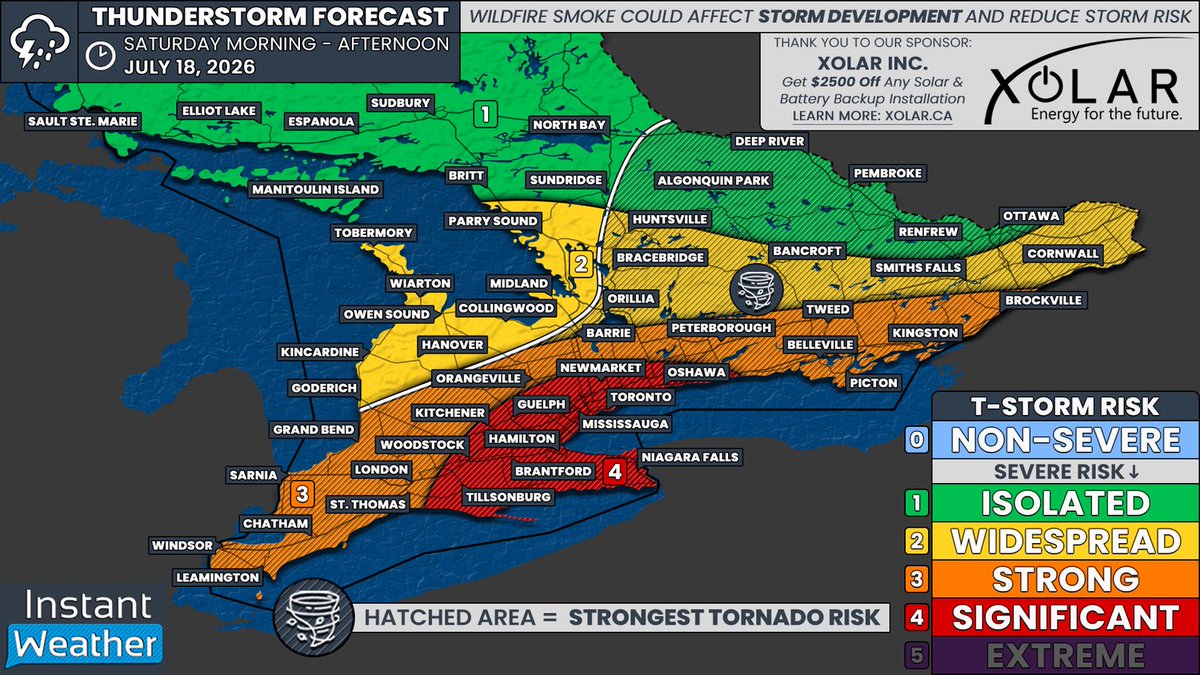 Instant Weather Ontario ⚡️ tweet media