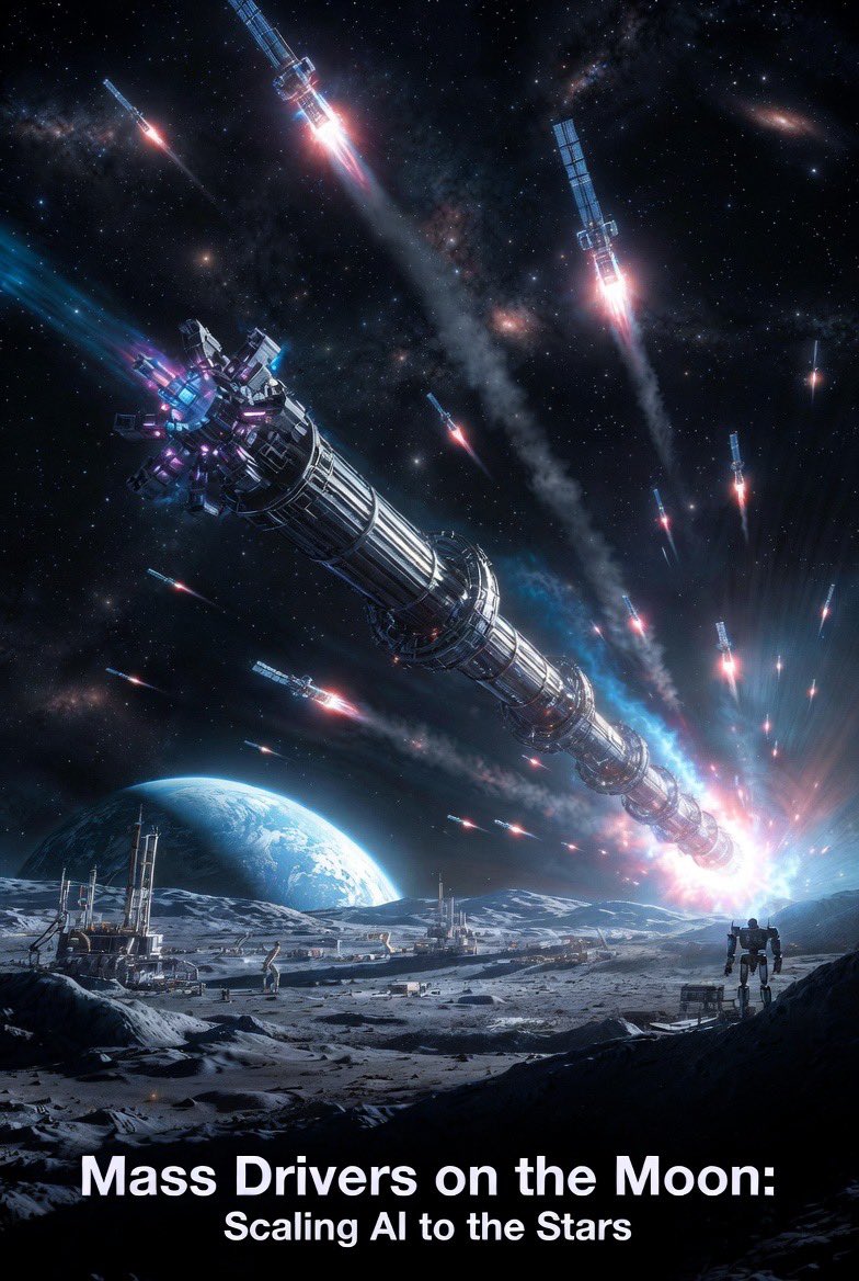 FumeFright's tweet photo. 🔫 Mass drivers on the mf Moon!! 🌕 https://t.co/q49QKKQqeI