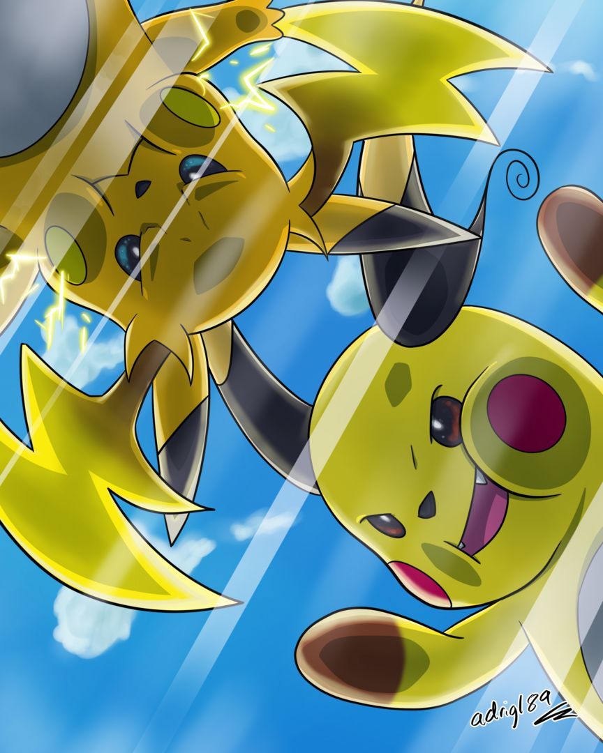 adrigl89's tweet photo. ¡Literalmente quieren salir a jugar! 😂⚡️ Mega-Raichu X y Mega-Raichu Y aplastados contra el cristal de la pantalla, ansiosos por el Día de Incursiones 🎨✨

#MegaRaichuRaidDay

cc: @PokemonGoApp @PokemonGoEspana
#PokemonGO #pokemonart #MegaRaichu https://t.co/kobAo6PR3B
