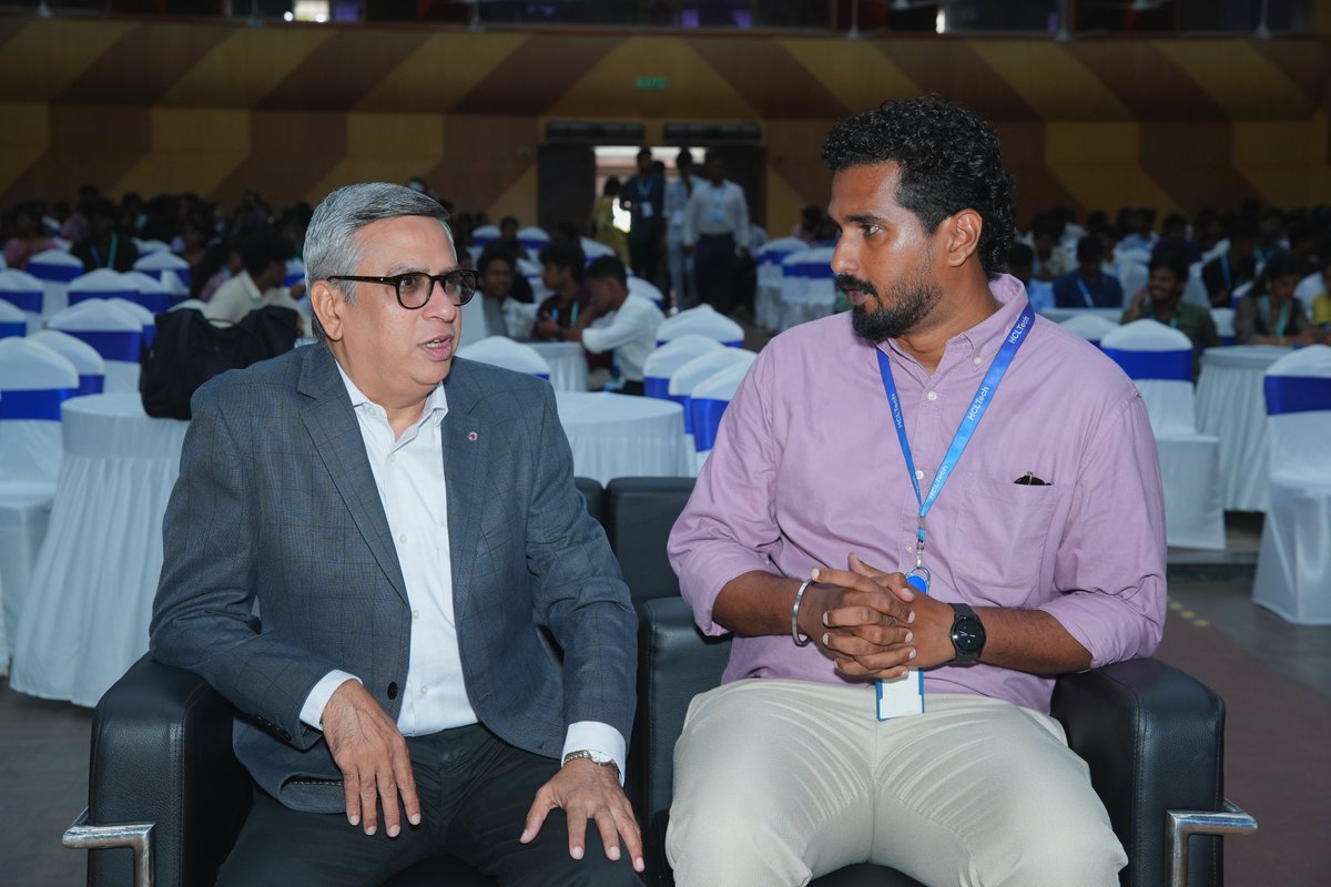 HCL_Foundation's tweet photo. The future of social impact will be shaped by young innovators who use technology with purpose.

With this vision, HCLFoundation, in collaboration with StartupTN and Anna University, Chennai, hosted the AI for Social Impact Challenge 2026, creating a platform for students, academia, startups, industry leaders and the social sector to explore how Artificial Intelligence can address pressing challenges across healthcare, education, livelihoods, social inclusion, environment and sustainability.

The initiative was inaugurated by Dr. G. S. Mahalakshmi, Director, Centre for Entrepreneurship Development, Anna University; Mr. C. N. Prem Kumar, Associate Vice President, StartupTN; Ms. Sridevi C, Associate Vice President, StartupTN; Mr. Muralidharan Balasubramanian, Senior Vice President, HCLTech; Mr. Dilip Kumar Devanathan, Senior Vice President, HCLTech; Prof. Dr. V. Kumaresan, Registrar i/c, Anna University; and Mr. M. Pugalenthi, National Head – HR, Saint-Gobain India Pvt. Ltd. The session concluded with closing remarks by Mr. Anoob Varghese, Manager, HCLFoundation.

A key highlight was the panel discussion, "AI for Social Good: Building Future-Ready Youth for Sustainable Change," featuring Lt. Gen. Karanbir Singh Brar, PVSM, AVSM (Retd.), Distinguished Strategic Advisor, IIT Madras Pravartak Technologies Foundation; Mr. Gaurav Majumdar, Thematic Lead - Skill Development & Livelihood, HCLFoundation; and Ms. Radhika Ramesh, COO, Villgro. The discussion underscored the importance of responsible AI, cross-sector collaboration and nurturing future-ready talent to solve real-world social challenges.

The challenge concluded with inspiring hackathon pitches, where 20 finalist teams, selected from over 1,000 applications across Tamil Nadu, presented innovative AI-powered solutions with the potential to create meaningful and lasting social impact.

Congratulations to the winning teams, and our sincere appreciation to every participant, mentor, evaluator and partner who contributed to making this initiative a success. Together, we are building an ecosystem where innovation is driven by purpose and powered by young changemakers.

#HCLFoundation #AIForSocialImpact #ArtificialIntelligence #InnovationForGood #YouthInnovation #SkillDevelopment #StartupTN #AnnaUniversity